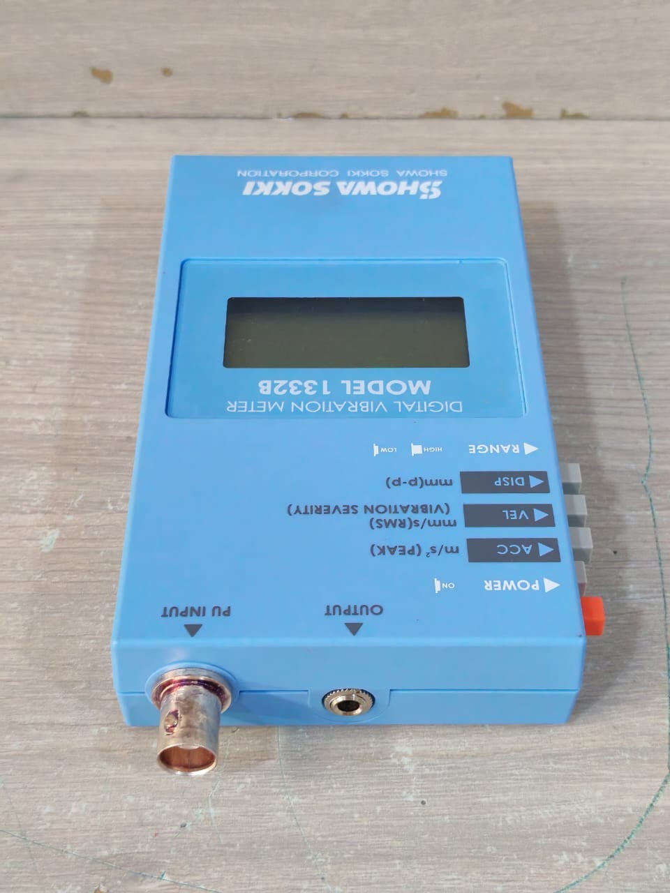 SHOWA SHOKKI 1332B SHOWA SHOKKI MODEL-1332B DIGITAL VIBRATION METER 8