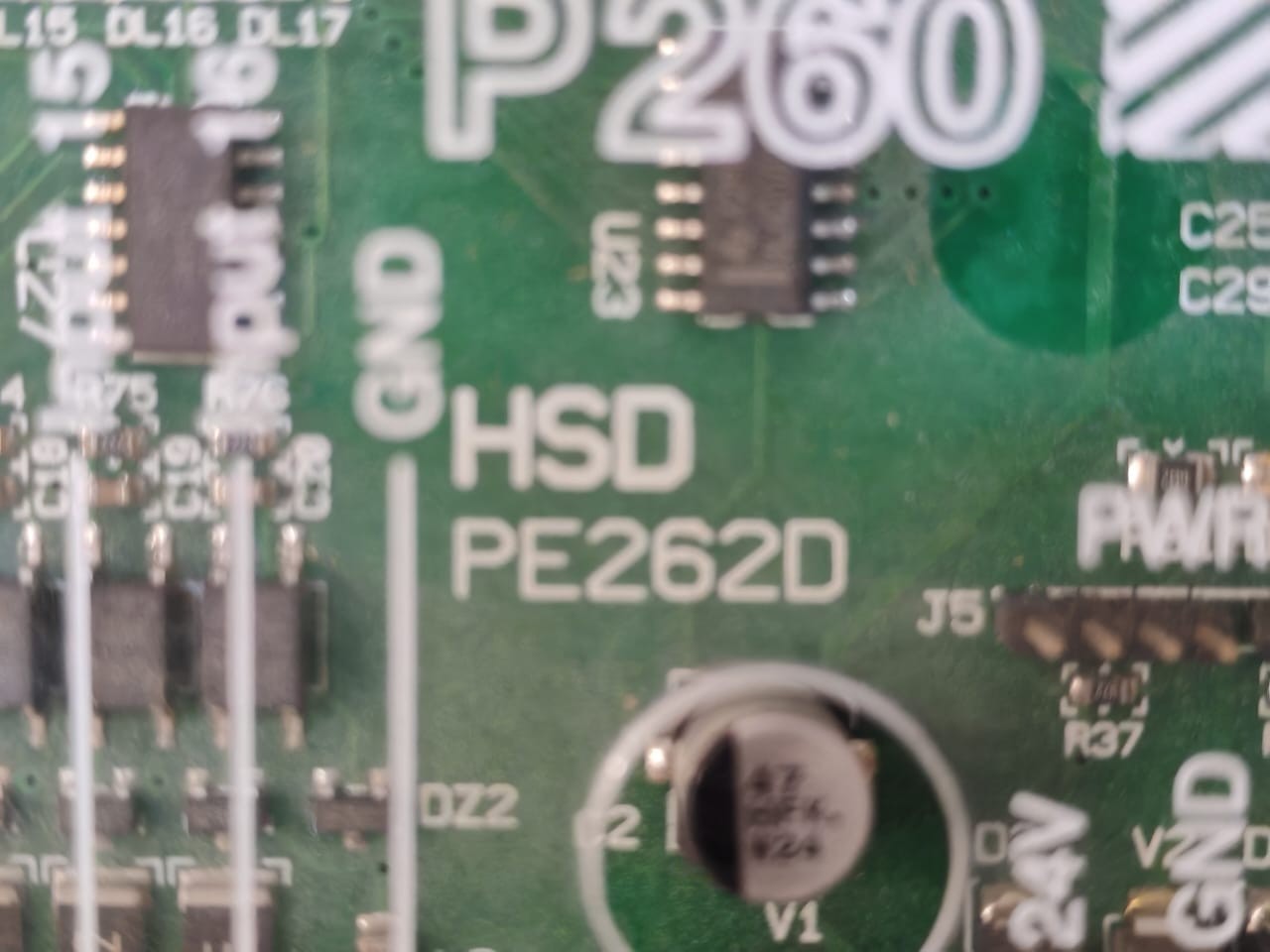 HSD PE262D P260 HSD PE262D P260 CONTROLLER BOARD 3