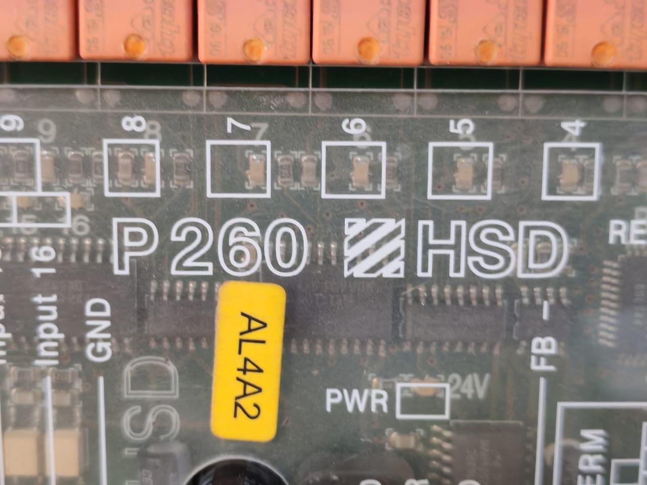 HSD P260C HSD P260C I/O INTERFACE CONTROLLER BOARD 24V 2