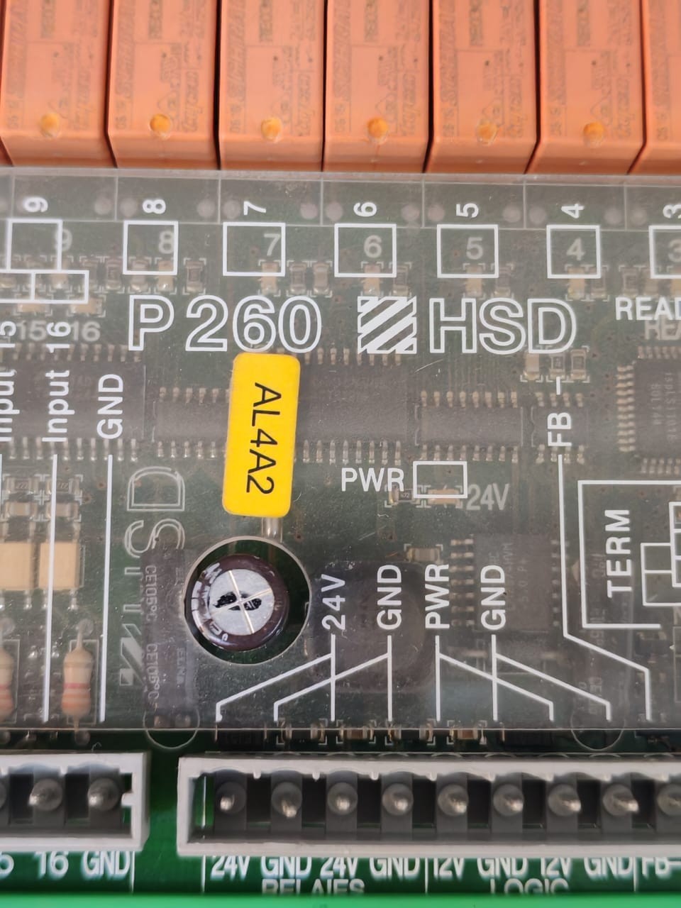 HSD P260C HSD P260C I/O INTERFACE CONTROLLER BOARD 24V 3