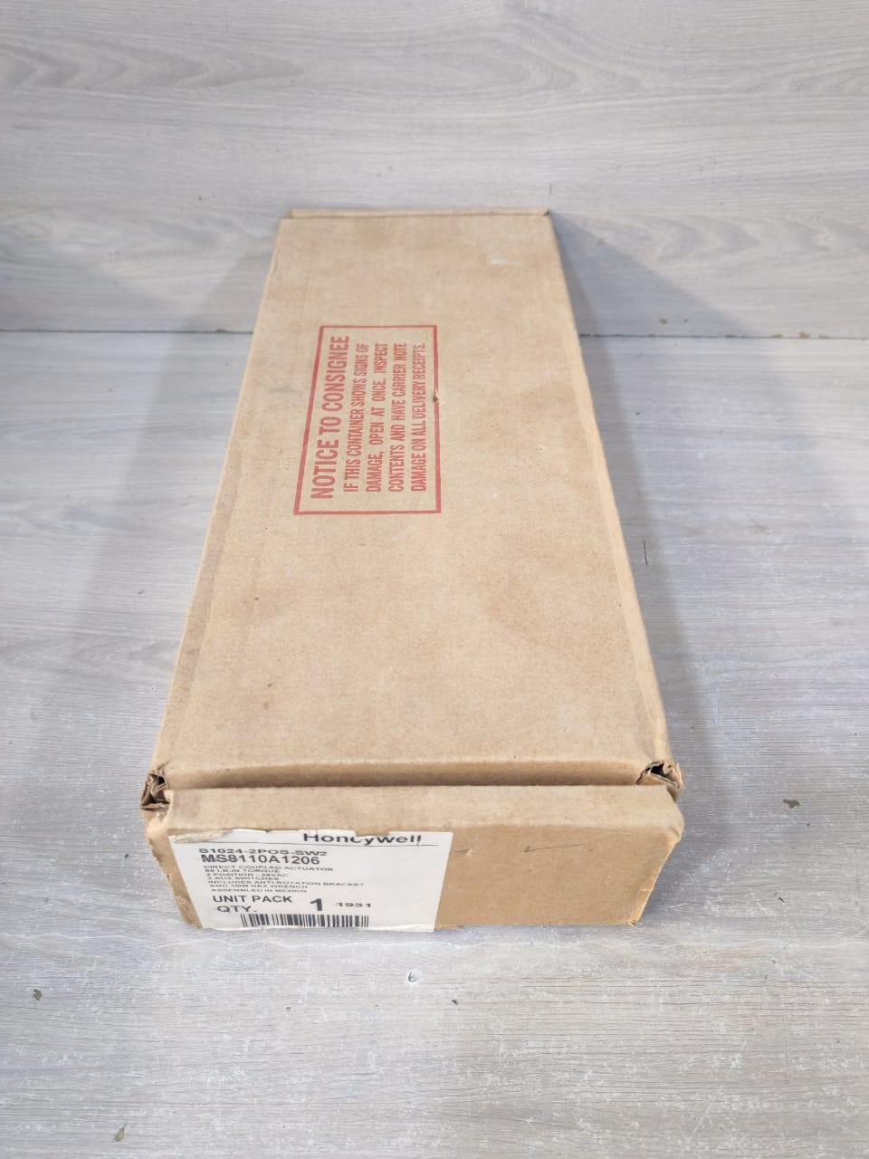 Honeywell S1024-2POS-SW2 HONEYWELL MS8110A1206 DIRECT COUPLED ACTUATOR S1024-2POS-SW2 9
