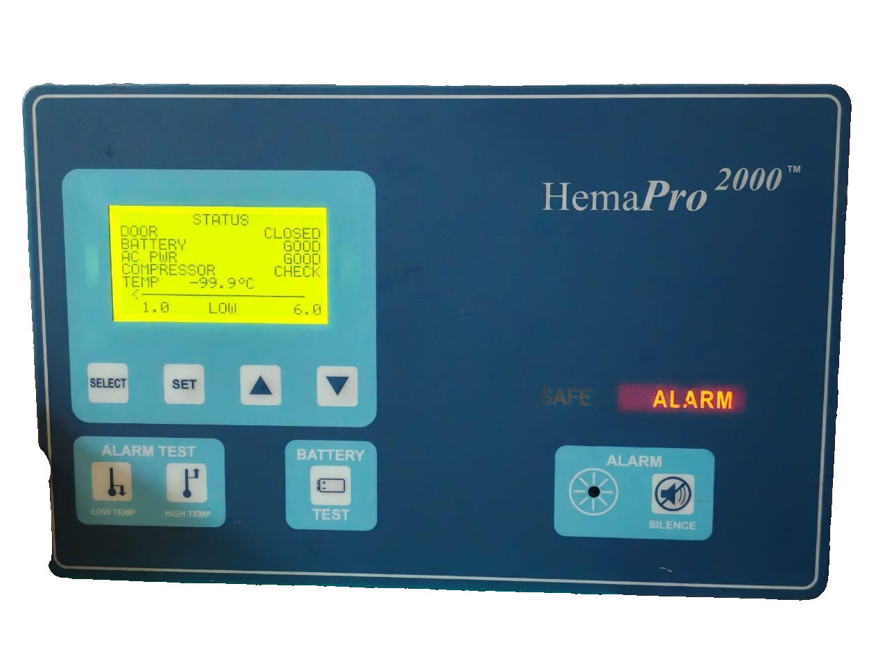 JEWETT HP2000 Jewett Hemapro 2000 HP2000 Control Panel Tried & 4