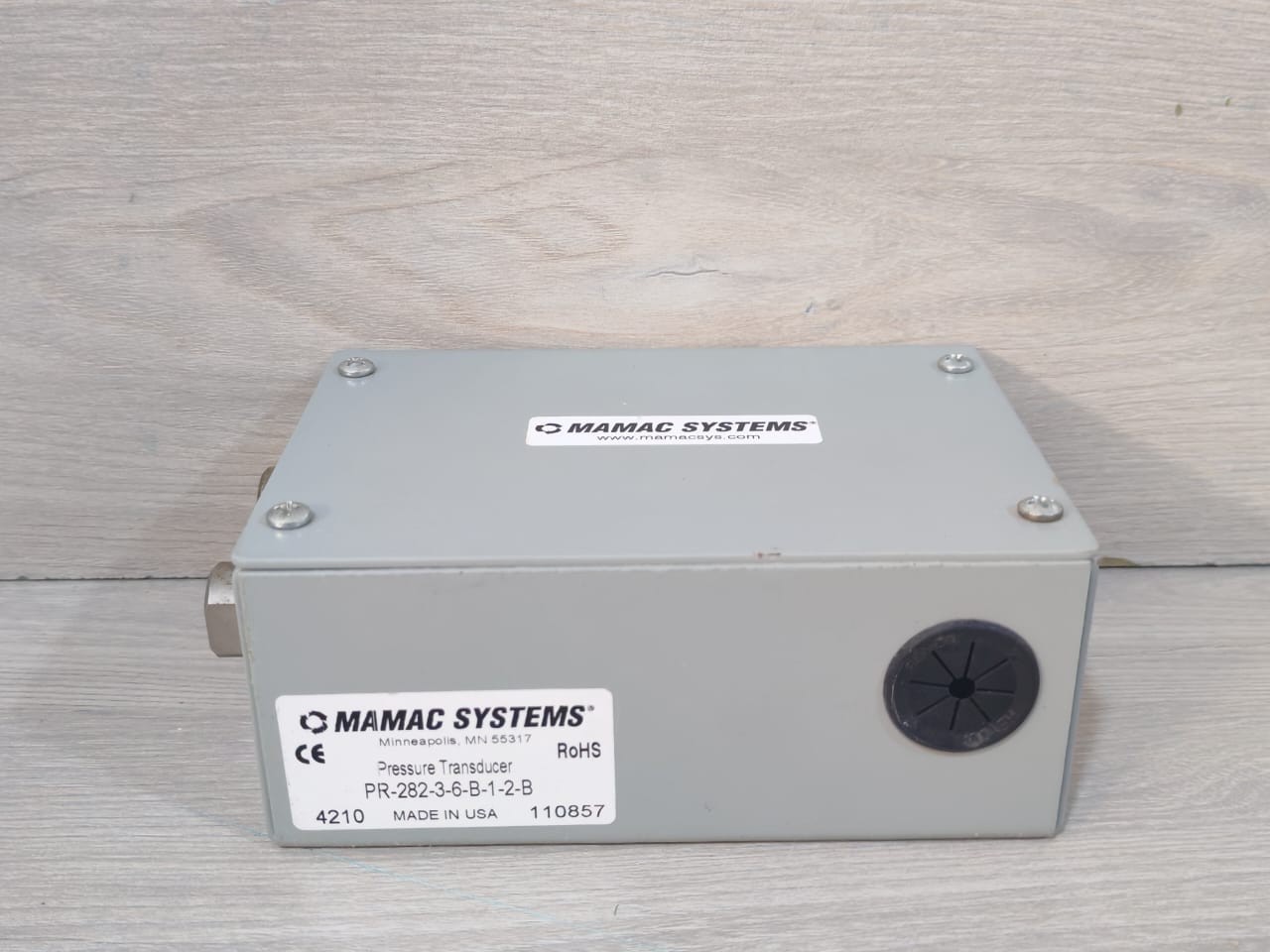 Mamac Systems PR-282-3-6-B-1-2-B Mamac Systems PR-282-3-6-B-1-2-B Pressure Transducer 3