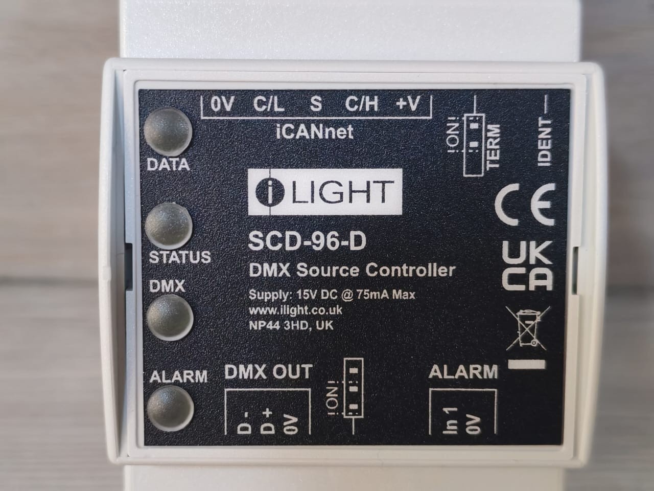 Ilight SCD-96-D ILIGHT SCD-96-D DMX SOURCE CONTROLLER 15VDC 4