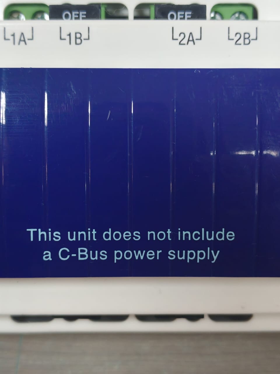 Clipsal L5504RVF20 / LE5504TRVF20 CLIPSAL C-BUS2 L5504RVF20 / LE5504TRVF20 4-CHANNEL VOLTAGE FREE RELAY (MFG-2009) 3