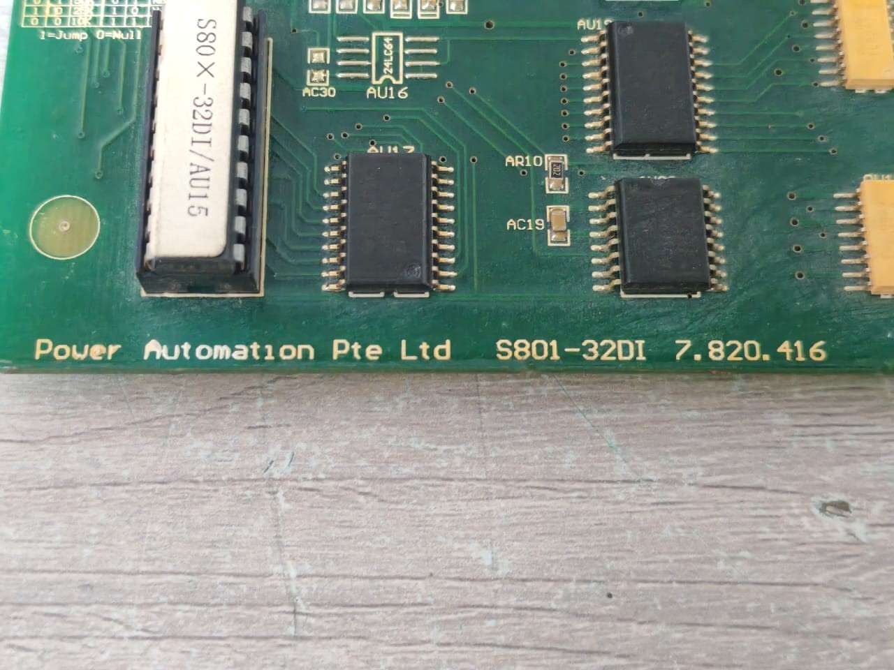 POWER AUTOMATION S801-32DI 7.820.416 POWER AUTOMATION 32DI S801-32DI 7.820.416 CONTROL BOARD 6