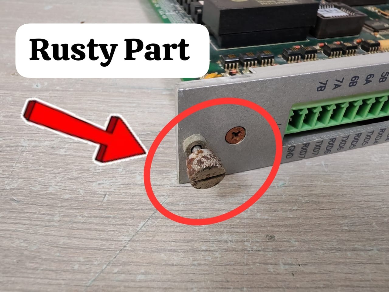 POWER AUTOMATION S801-CPU 7.820.418 POWER AUTOMATION CPU S801-CPU 7.820.418 CONTROL BOARD - WITH RUSTY PART 6