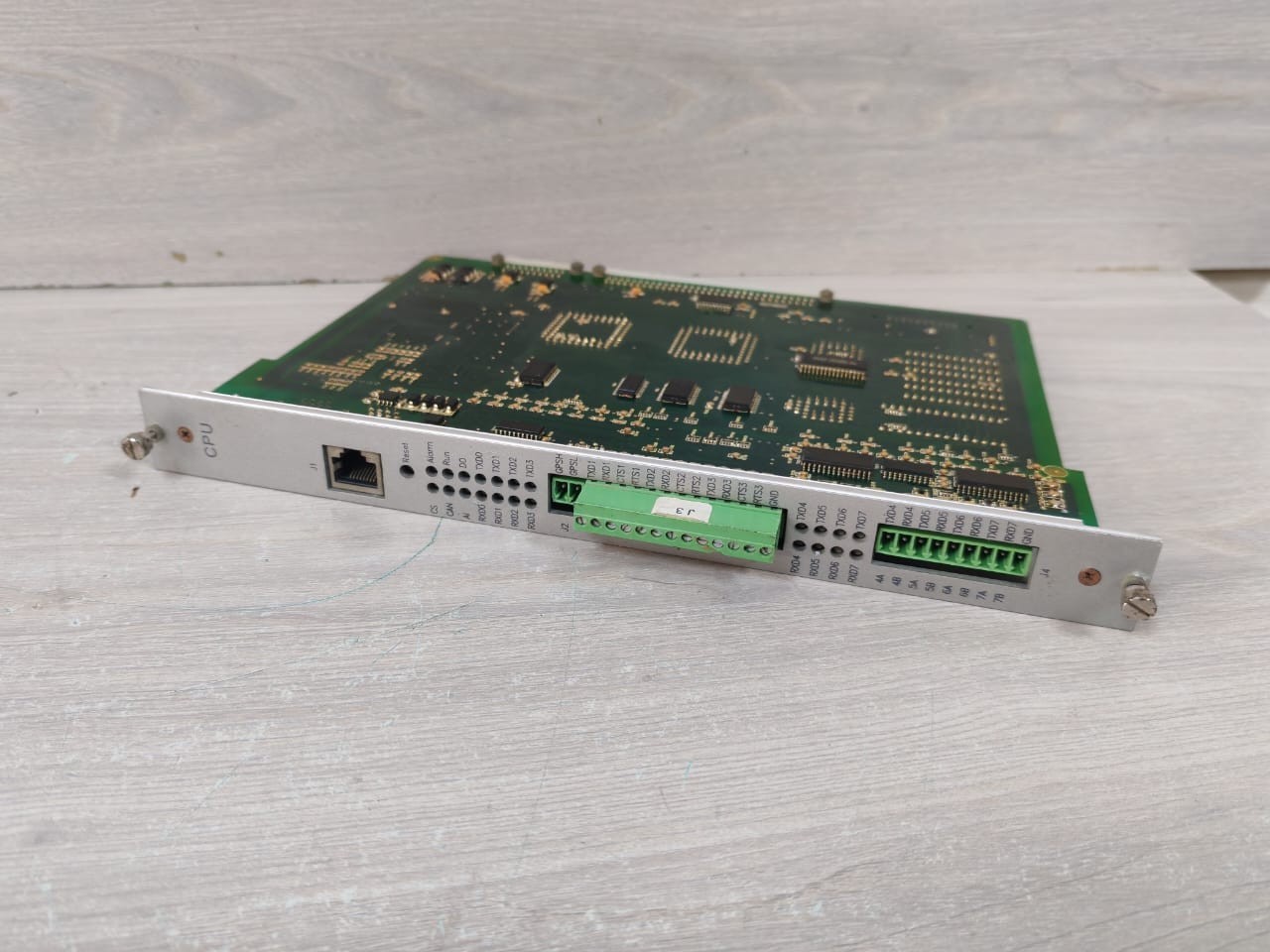 POWER AUTOMATION S801-CPU 7.820.418 POWER AUTOMATION CPU S801-CPU 7.820.418 CONTROL BOARD - WITH RUSTY PART 5
