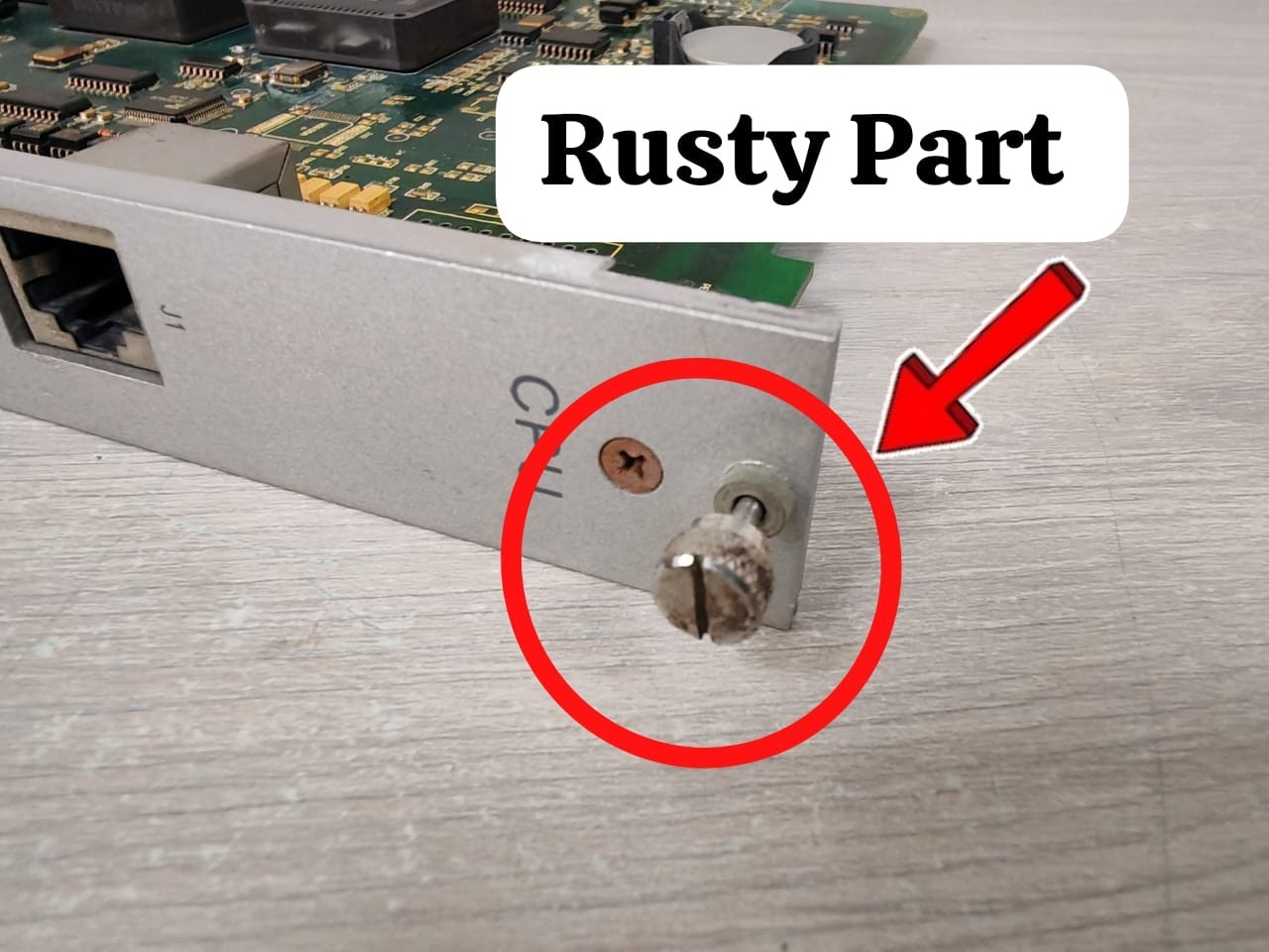 POWER AUTOMATION S801-CPU 7.820.418 POWER AUTOMATION CPU S801-CPU 7.820.418 CONTROL BOARD - WITH RUSTY PART 7