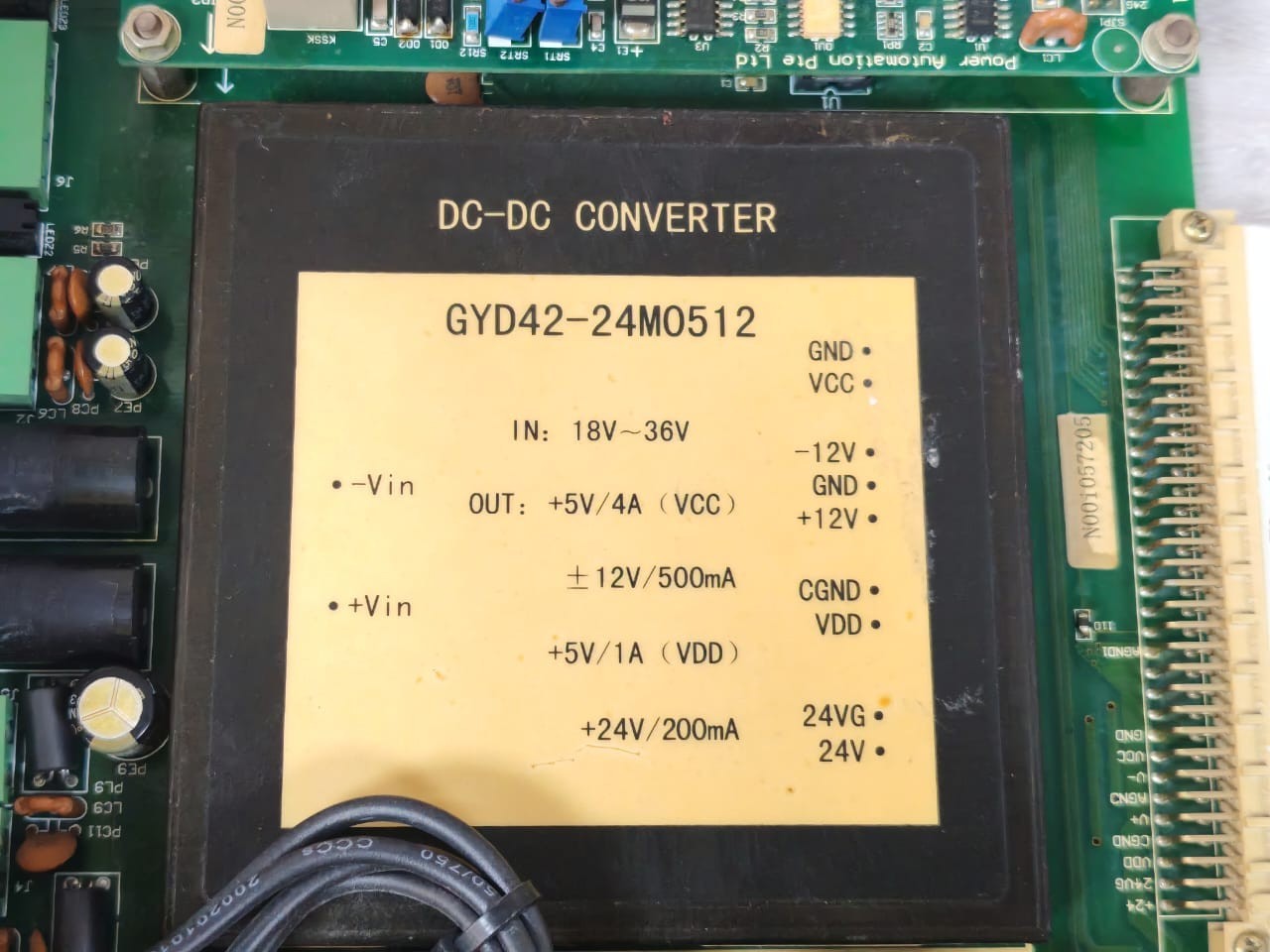 POWER AUTOMATION S801-YPW 7.820.414 /S801-SSK 7.820.421 POWER AUTOMATION PA-S801 PW S801-YPW 7.820.414 /S801-SSK 7.820.421 CONTROL BOARD 9