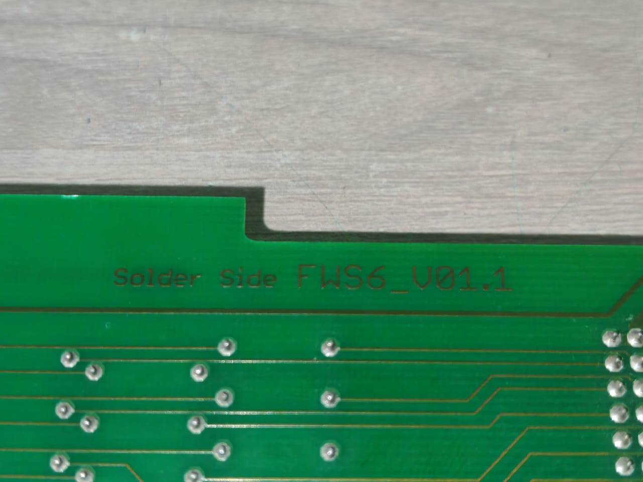 POWER AUTOMATION SOLDER SIDE FWS9_V01.1 POWER AUTOMATION TCM SOLDER SIDE FWS9_V01.1 CONTROL BOARD- WITH RUSTY PART 8
