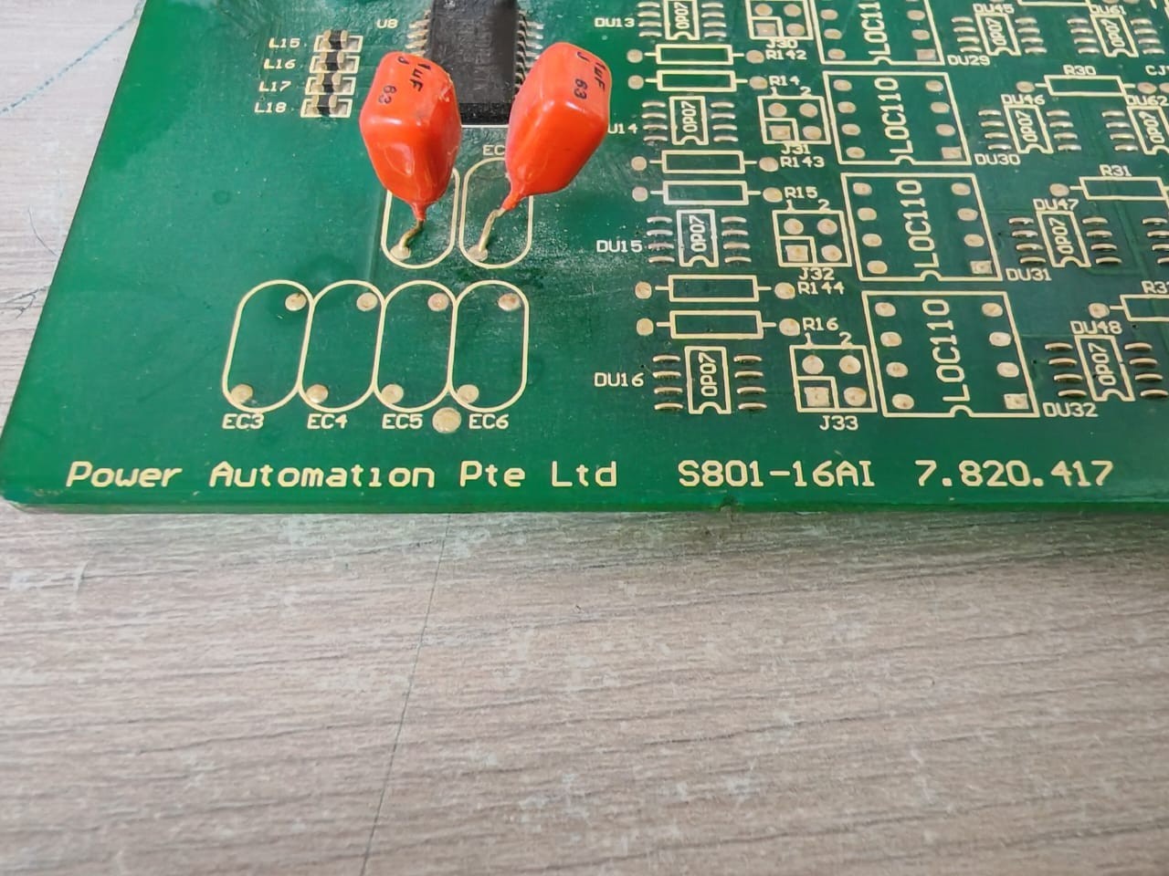 POWER AUTOMATION S801-16AI 7.820.417 POWER AUTOMATION 8AI S801-16AI 7.820.417 CONTROL BOARD 6