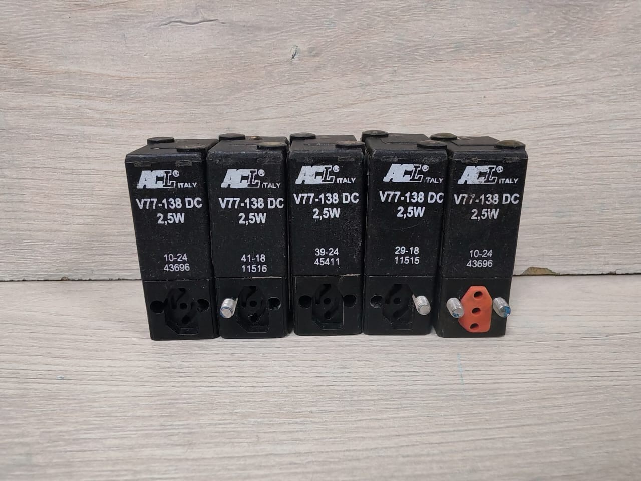 ACL 2/515814 0-6 BAR DN 1,3 SOLENOID VALVE COIL V77-138 DC 2,5W