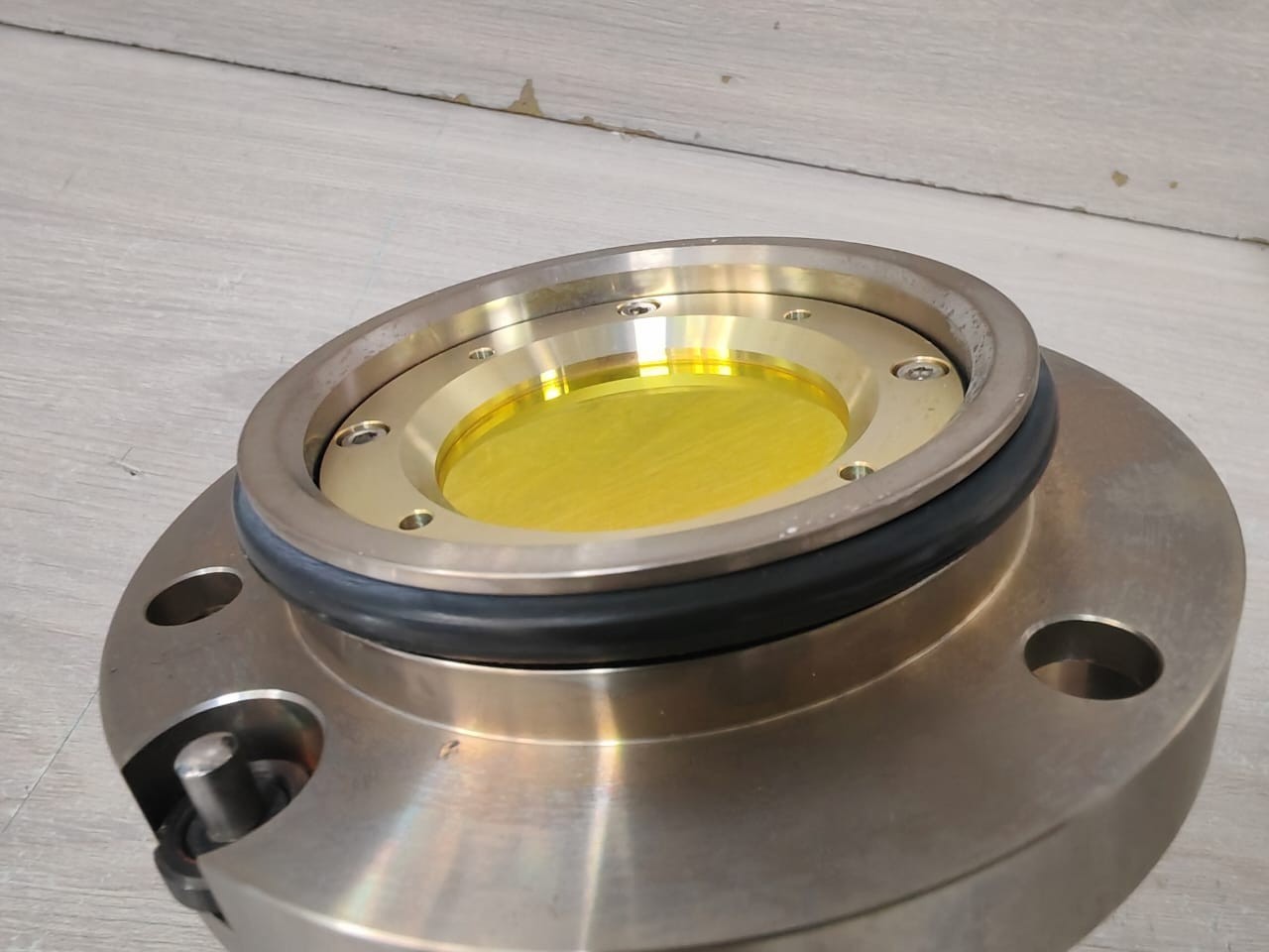 Fanuc C4000I-B Fanuc Laser Mirror Assembly 12mm Removed from Fanuc Laser C4000i-B 5