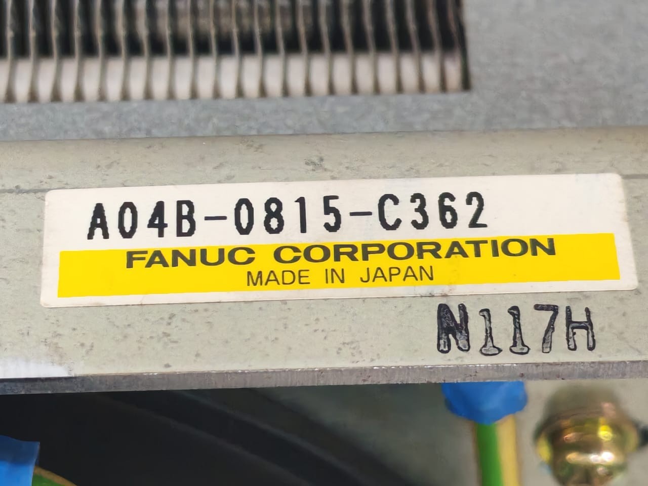 FANUC A04B-0815-C362 Fanuc A04B-0815-D368 Heat Exchanger with fan A04B-0815-C362 4