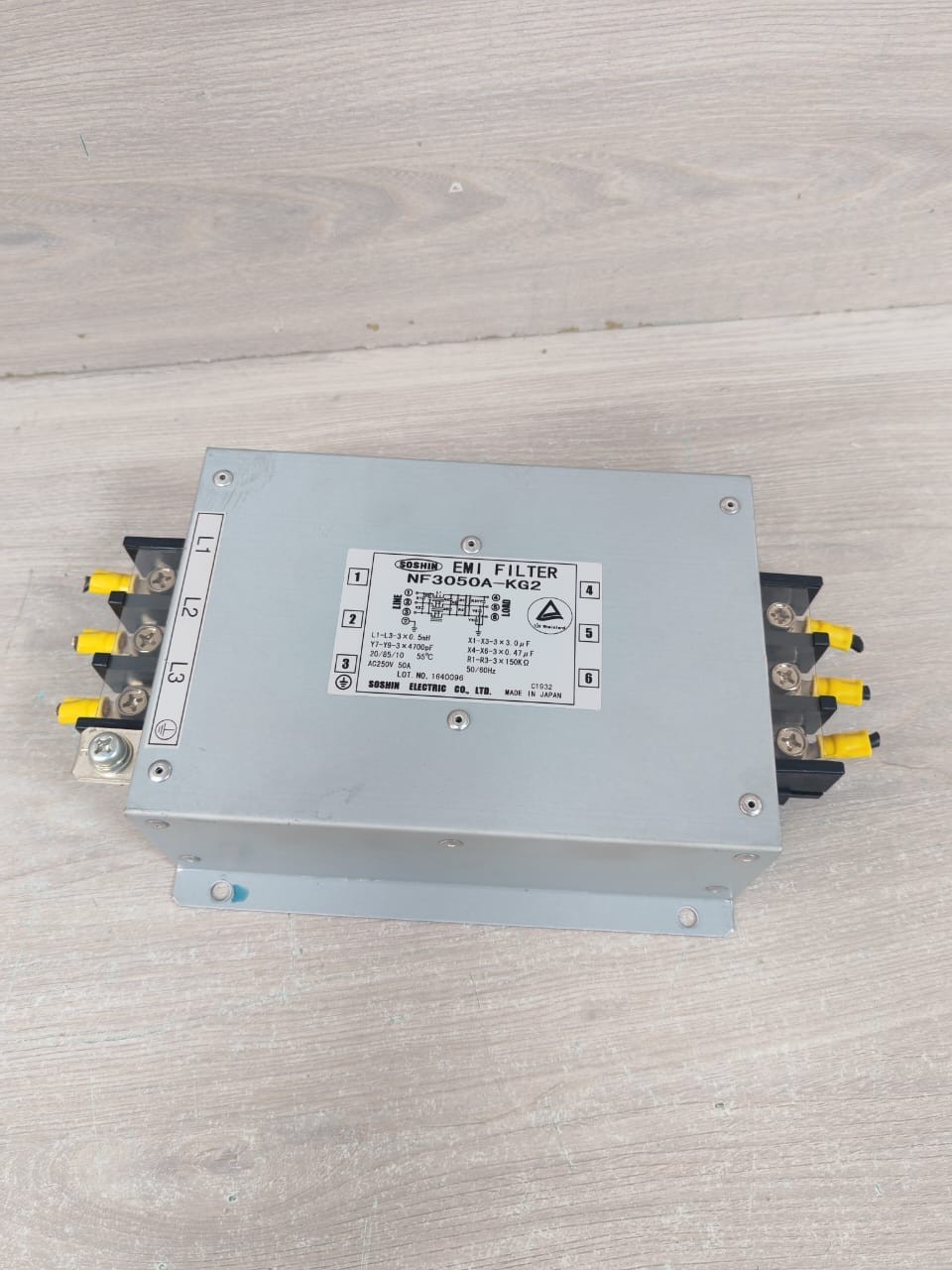 SOSHIN NF3050A-KG2 SOSHIN EMI FILTER NF3050A-KG2 2