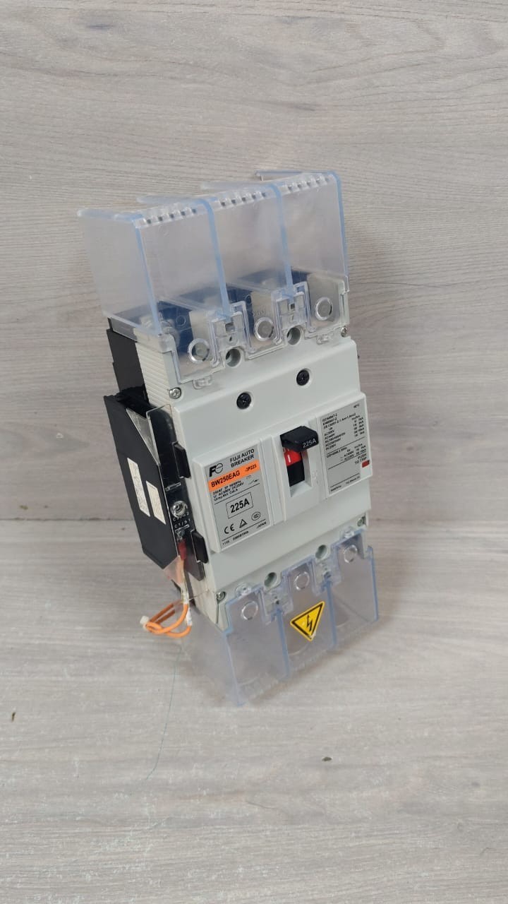 Fuji Electric BW250EAG-3P225 FUJI ELECTRIC BW250EAG-3P225 AUTO BREAKER AC690V DC250V 6
