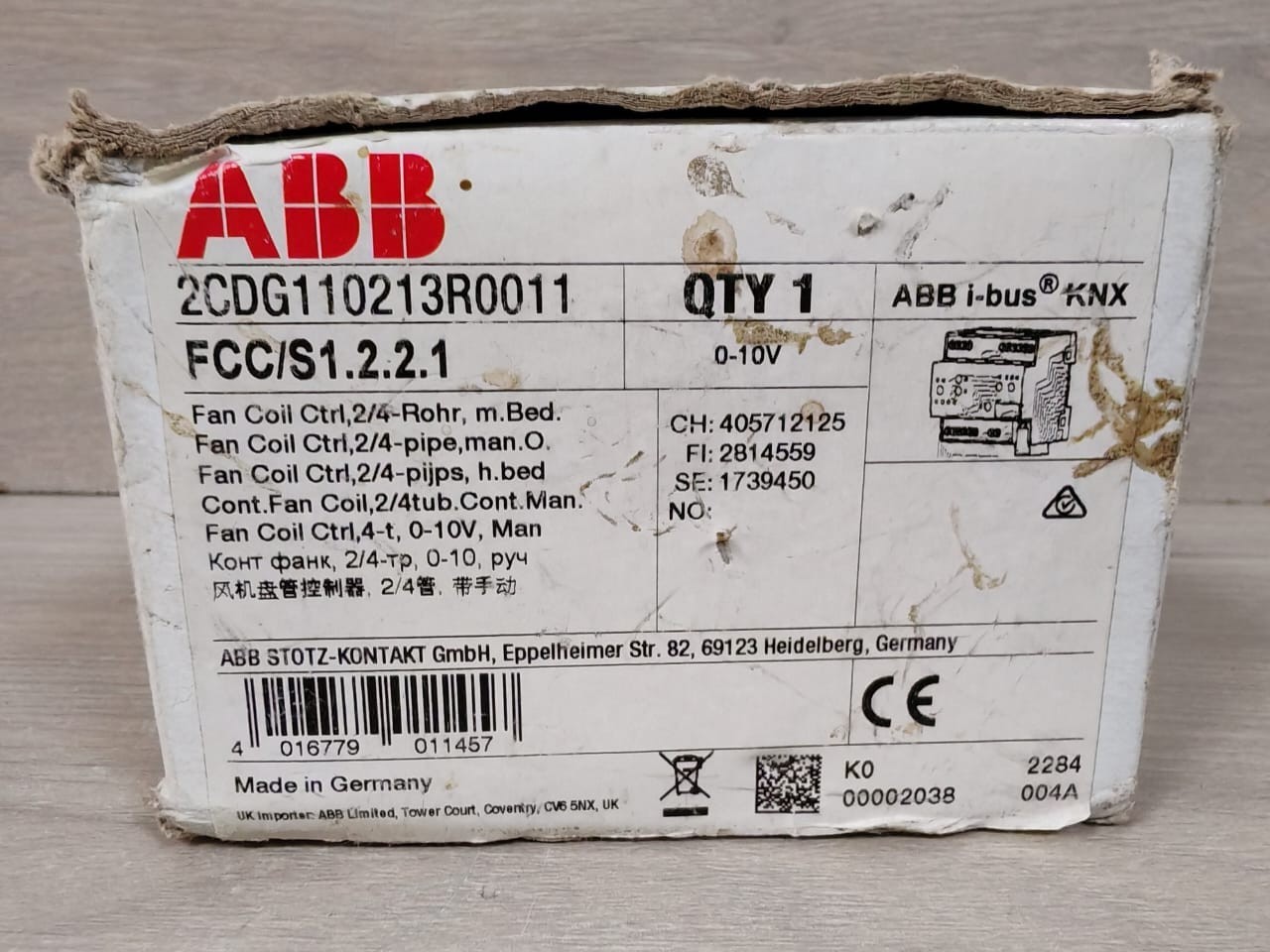 ABB 2CDG110213R00111 ABB 2CDG110213R00111 FCC/S1.2.2.1 9