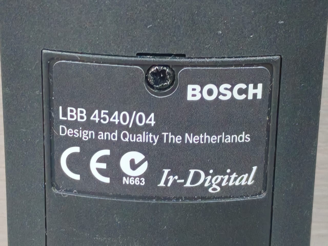 Bosch F01U508294 Bosch LBB4540/04 Integrus Pocket Receiver 4 Channel F01U508294 WK:1045 2
