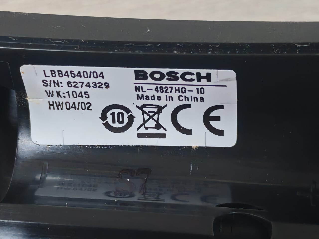 Bosch F01U508294 Bosch LBB4540/04 Integrus Pocket Receiver 4 Channel F01U508294 WK:1045 3