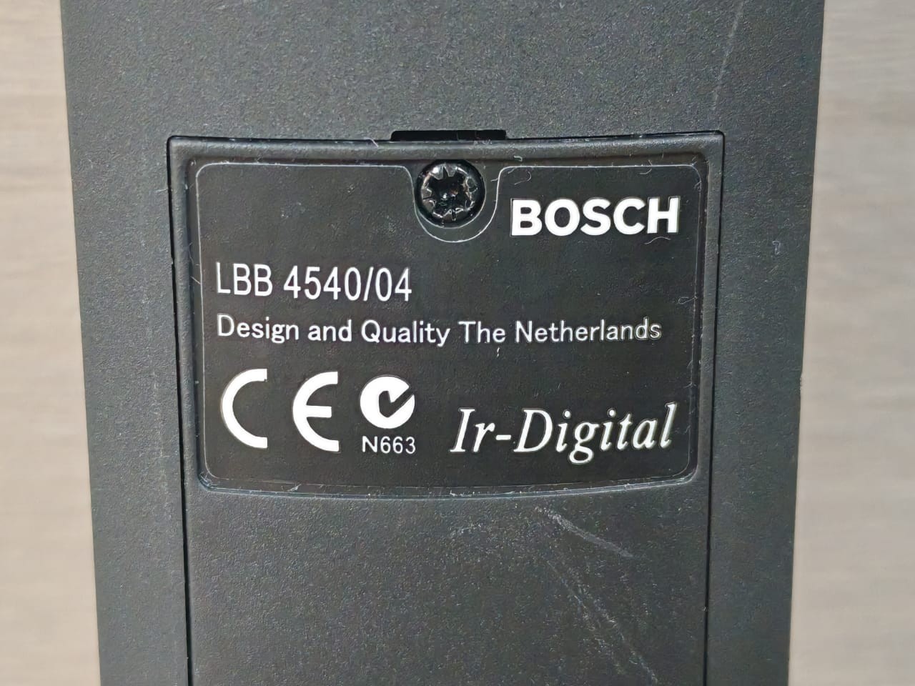 Bosch F01U508294 Bosch LBB4540/04 Integrus Pocket Receiver 4-Channel F01U508294 WK:1046 2