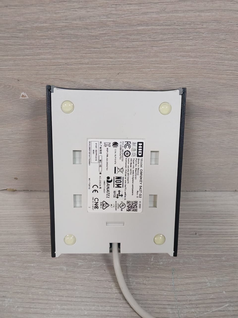 HID P/N:R54270101 REV.D HID OMNIKEY 5427 G2 P/N:R54270101 REV.D SMART CARD READER 10