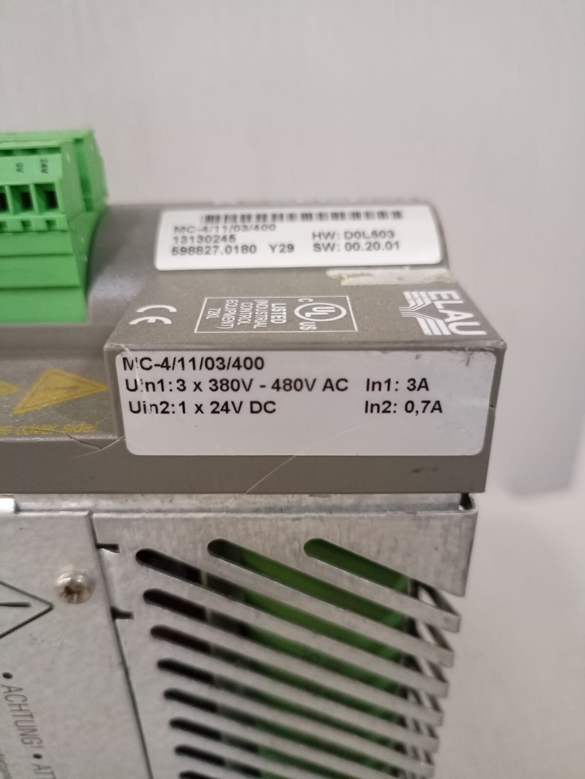 ELAU MC-4/11/03/400 ELAU PacDrive MC-4 PacDrive Controller MC-4/11/03/400 2