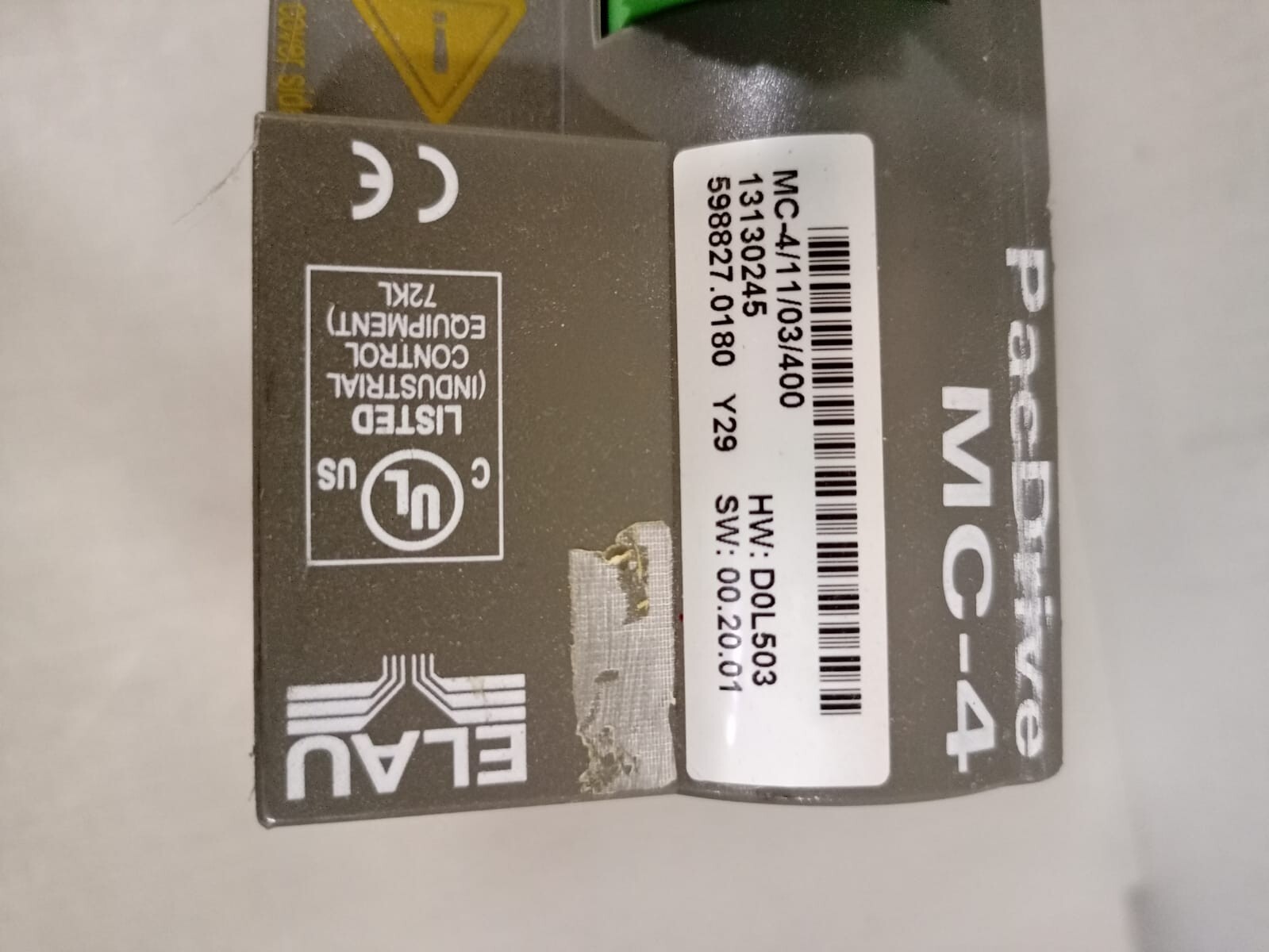 ELAU MC-4/11/03/400 ELAU PacDrive MC-4 PacDrive Controller MC-4/11/03/400 6
