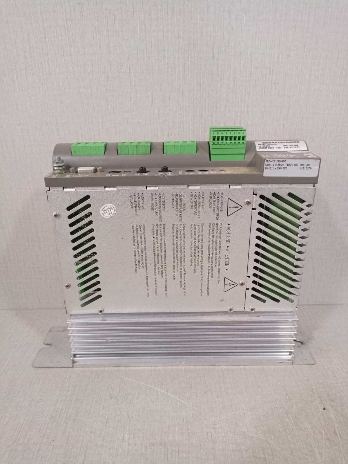 ELAU MC-4/11/03/400 ELAU PacDrive MC-4 PacDrive Controller MC-4/11/03/400 8