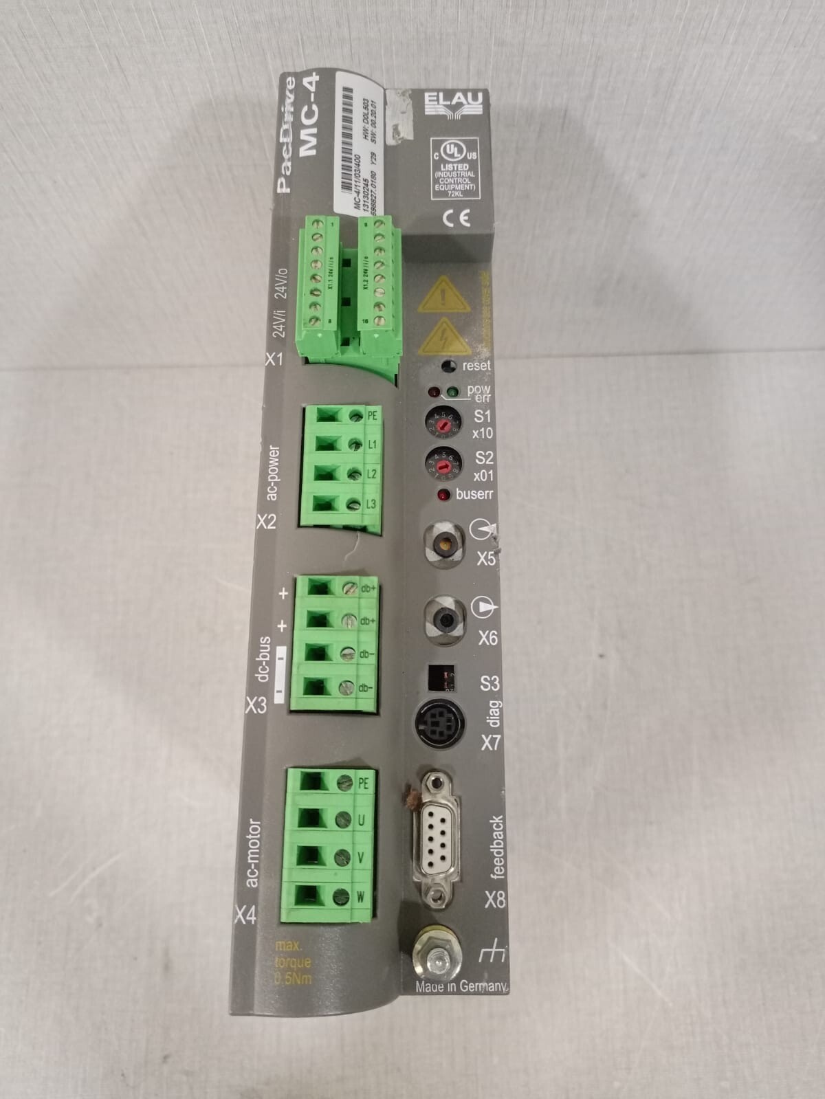 ELAU PacDrive MC-4 PacDrive Controller MC-4/11/03/400