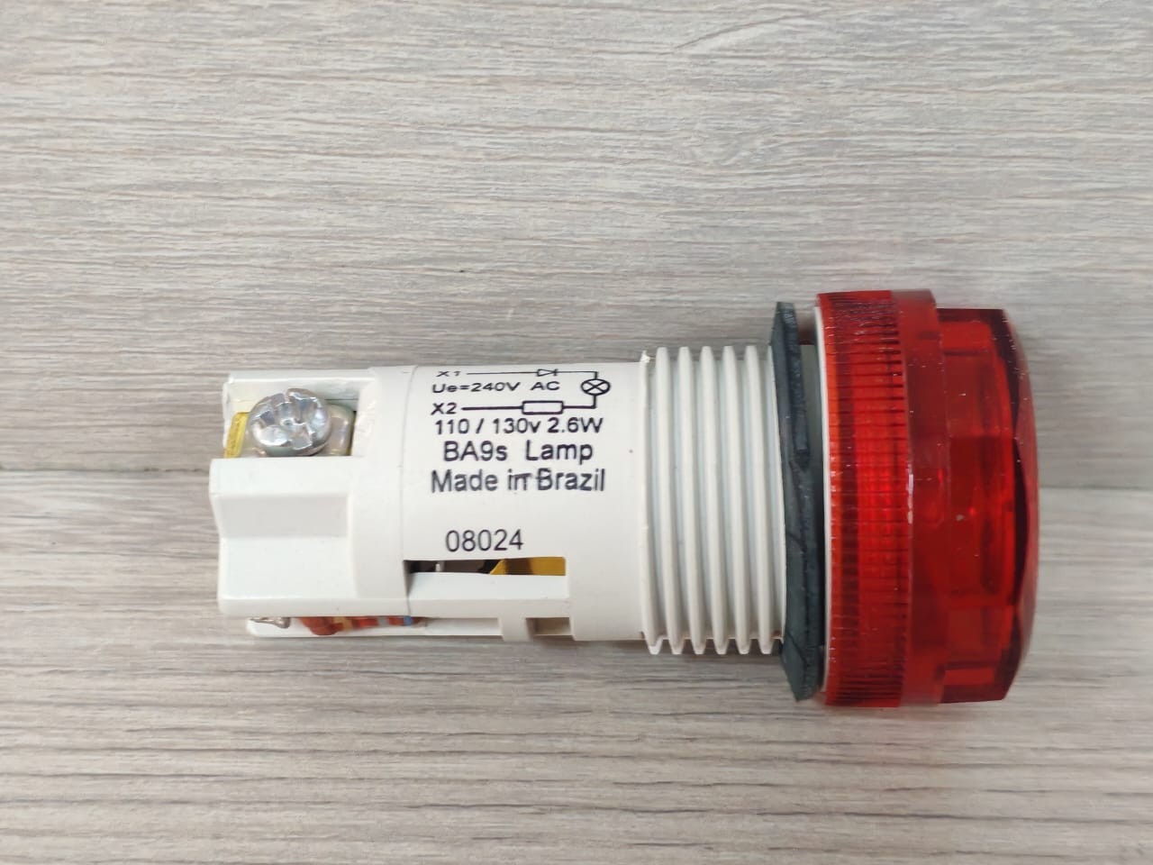 Eaton E22HRP2X8 Eaton Cutler-Hammer E22HRP2X8 Red Monoblock Indicating Light Unit 6