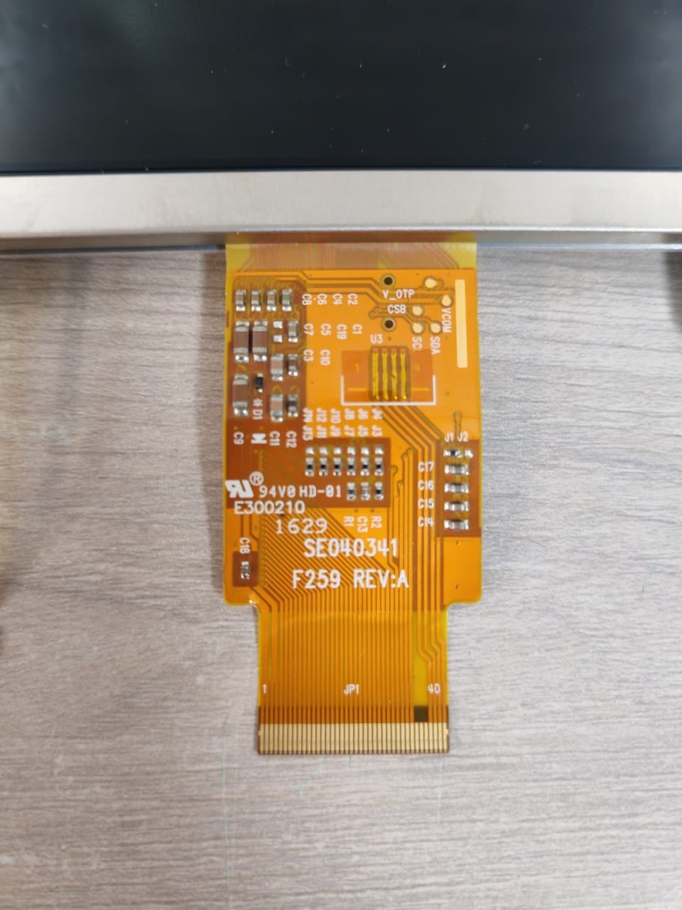 Unbranded FX040341DSSWBG03 4" in FX040341DSSWBG03 LE040341S-4 LCD Display Screen Panel SE040341 F259 REV A 4