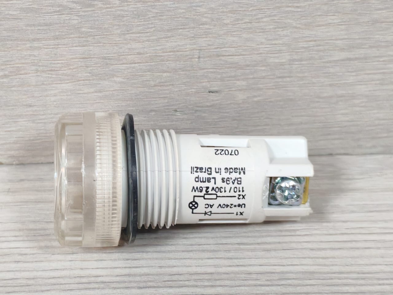 Eaton E22HRP0X8 Eaton Cutler-Hammer E22HRP0X8 White Monoblock Indicating Light Unit 5