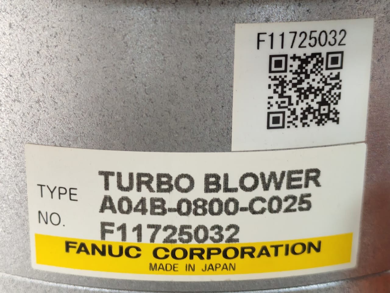 FANUC A04B-0800-C025 Fanuc BiL50M/60000 Built-in Spindle Motor A04B-0800-C025 Turbo Blower 3