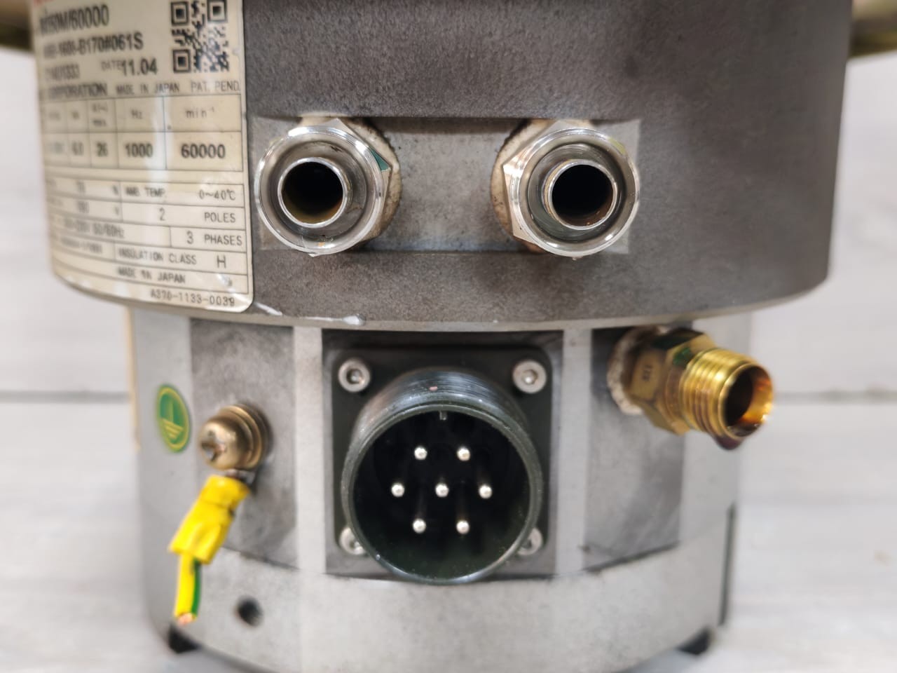 FANUC A04B-0800-C025 Fanuc BiL50M/60000 Built-in Spindle Motor A04B-0800-C025 Turbo Blower 5