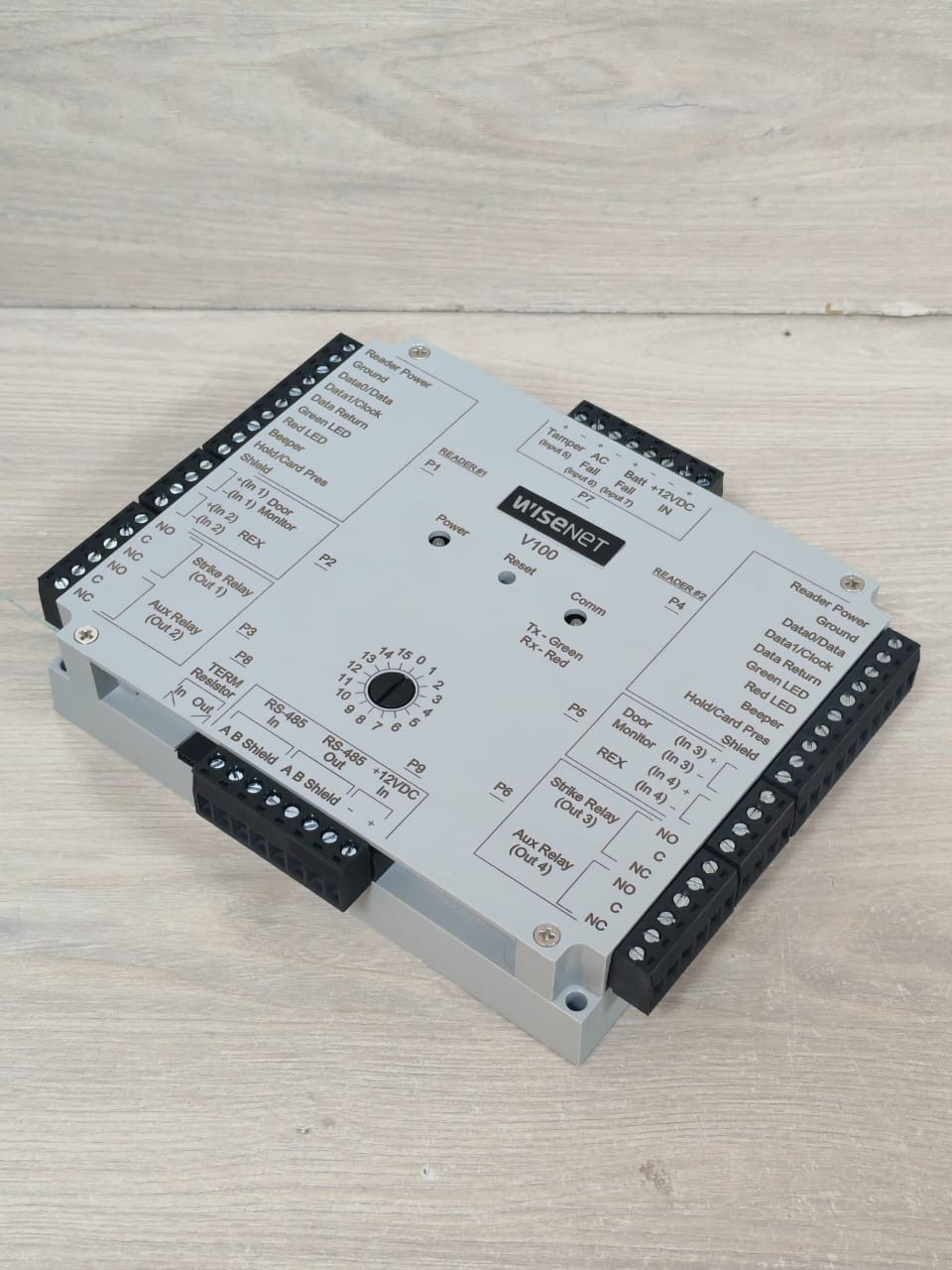HID 70100AEP0N-H003 FW:6081-501-227 HID VertX WISENET V100 70100AEP0N-H003 FW:6081-501-227 DOOR/READER INTERFACE 6