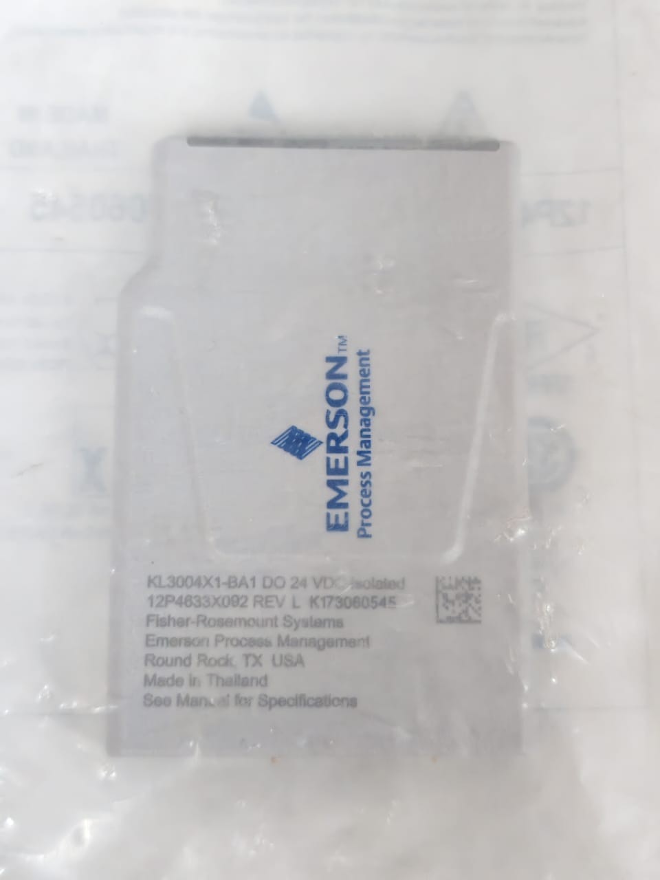 Emerson 12P4633X092 REV.L EMERSON KL3004X1-BA1 DO 24VDC 12P4633X092 REV.L ISOLATED 2