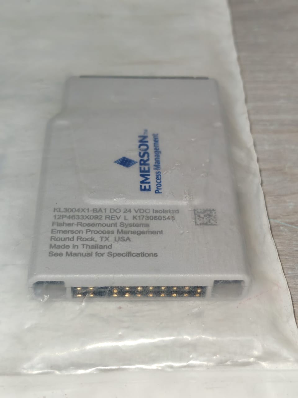 Emerson 12P4633X092 REV.L EMERSON KL3004X1-BA1 DO 24VDC 12P4633X092 REV.L ISOLATED 3
