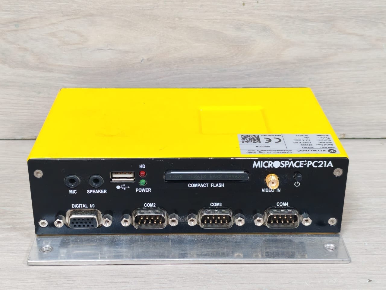 VITRONIC 104363 Vitronic MPC21a MICROSPACE 104363 fanless,energy-efficient mini-industrial 2