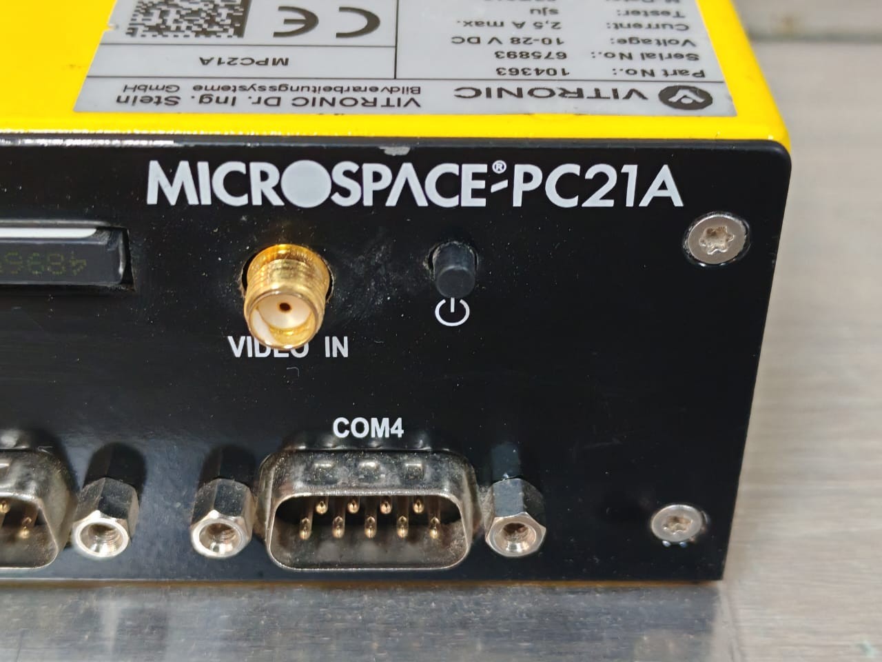 VITRONIC 104363 Vitronic MPC21a MICROSPACE 104363 fanless,energy-efficient mini-industrial 3