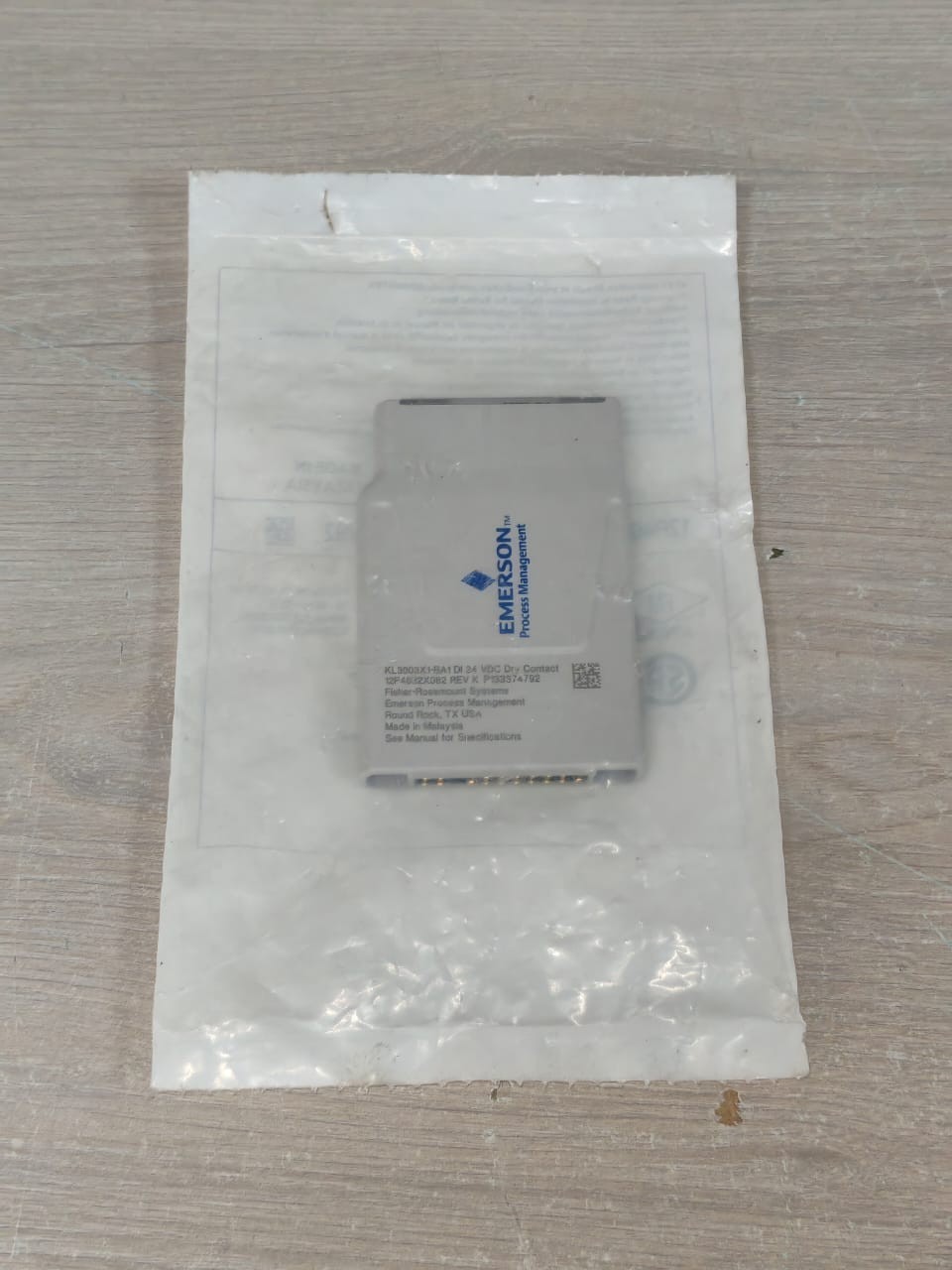 Emerson 12P4632X082 REV.K EMERSON KL3003X1-BA1 D1 24VDC 12P4632X082 REV.K DRY CONTACT 2