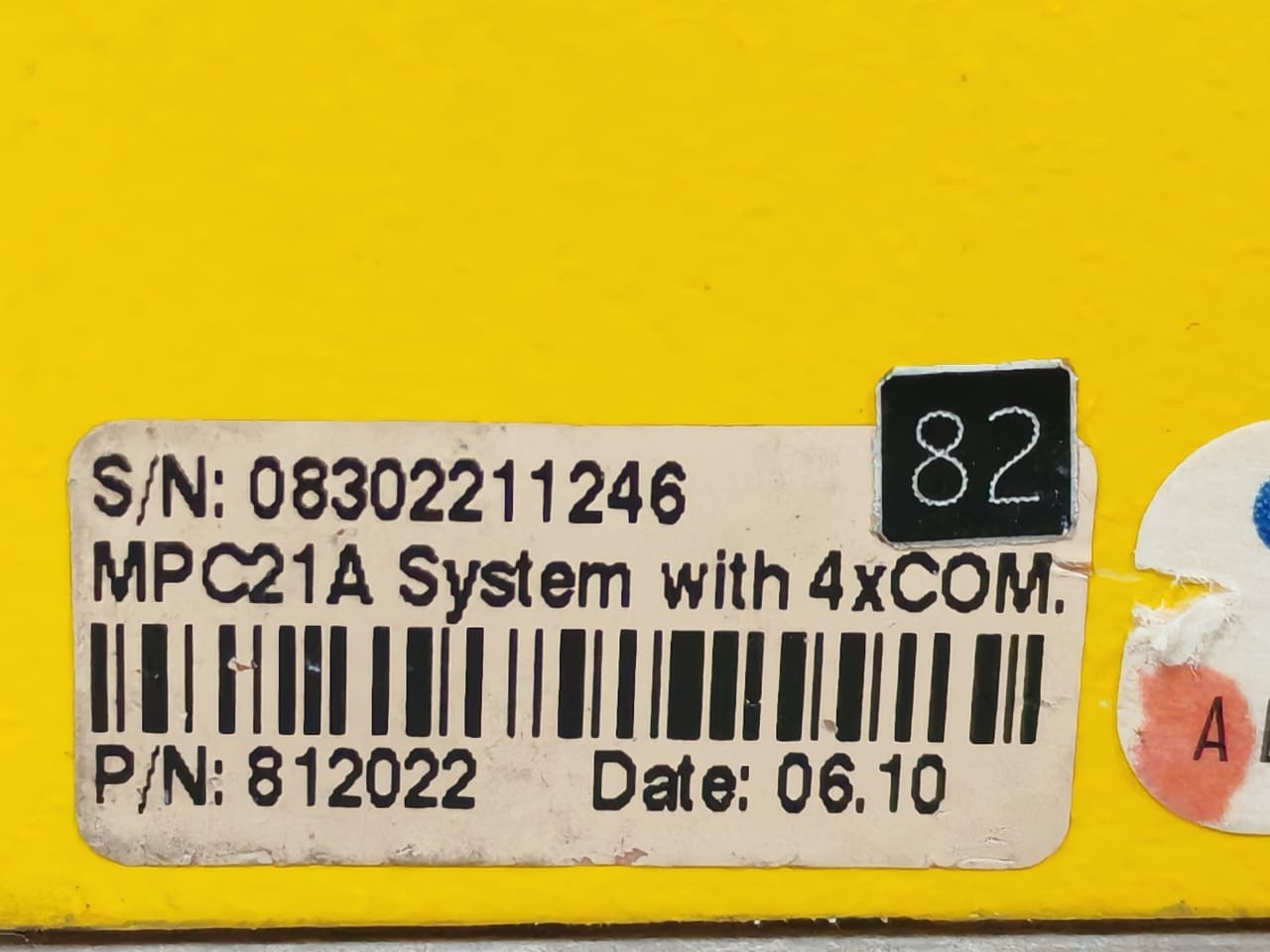 VITRONIC MPC21A Vitronic MPC21a System with 4xCom. MICROSPACE 104363/812022 Mini-Industrial Comp 5