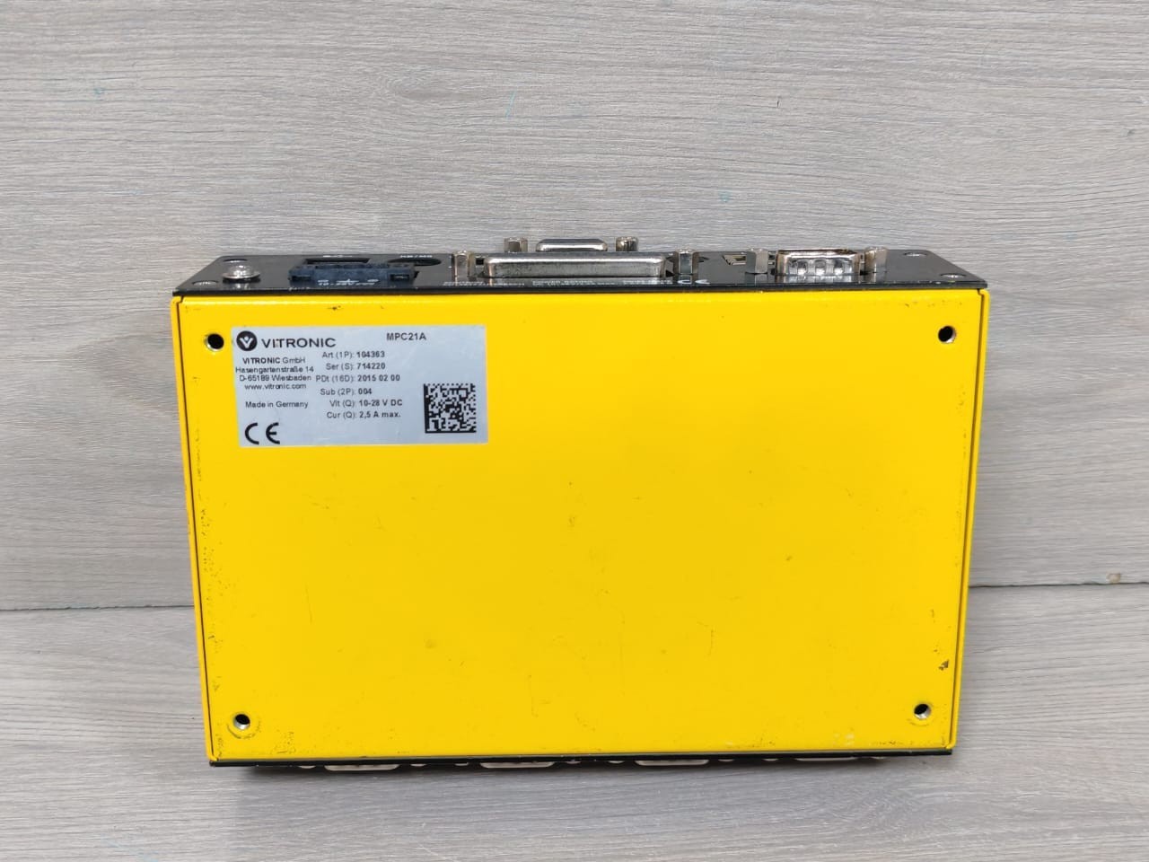 VITRONIC MPC21A-4COM-1GB Vitronic MPC21a-4Com-1GB MICROSPACE 1054-6057 Rev.10 Mini-Industrial Computer 8