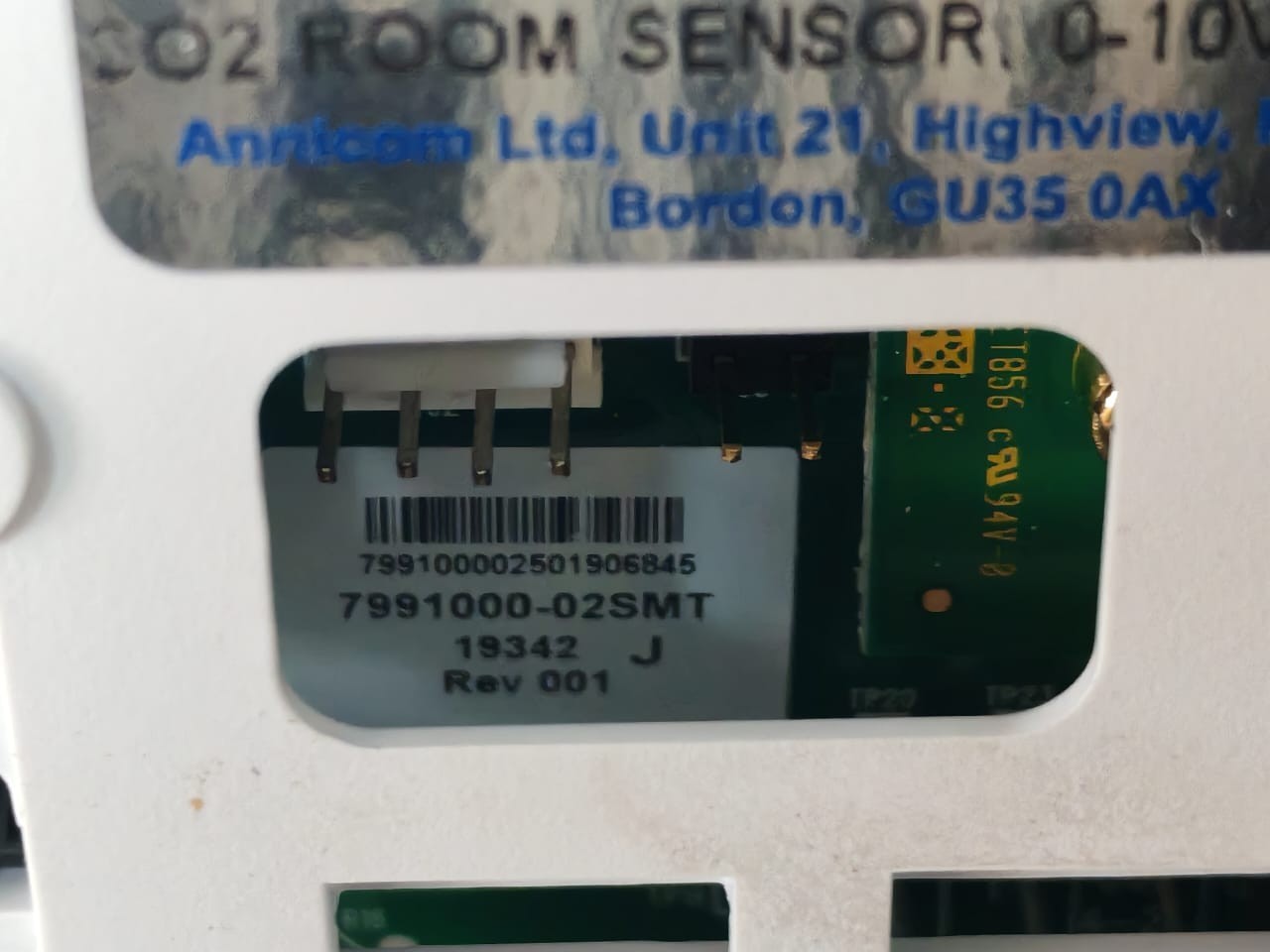 AXIO T51EV Axio AX-GS-CD-T51EV CO2 Room Sensor,0-10V 4