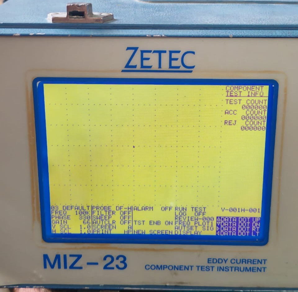 ZETEC MIZ-23 ZETEC MIZ-23 REV.1.57A EDDY CURRENT COMPONENT TEST INSTRUMENT 85-250V 3