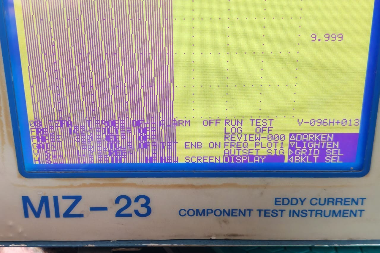 ZETEC MIZ-23 ZETEC MIZ-23 REV.1.57A EDDY CURRENT COMPONENT TEST INSTRUMENT 85-250V 4