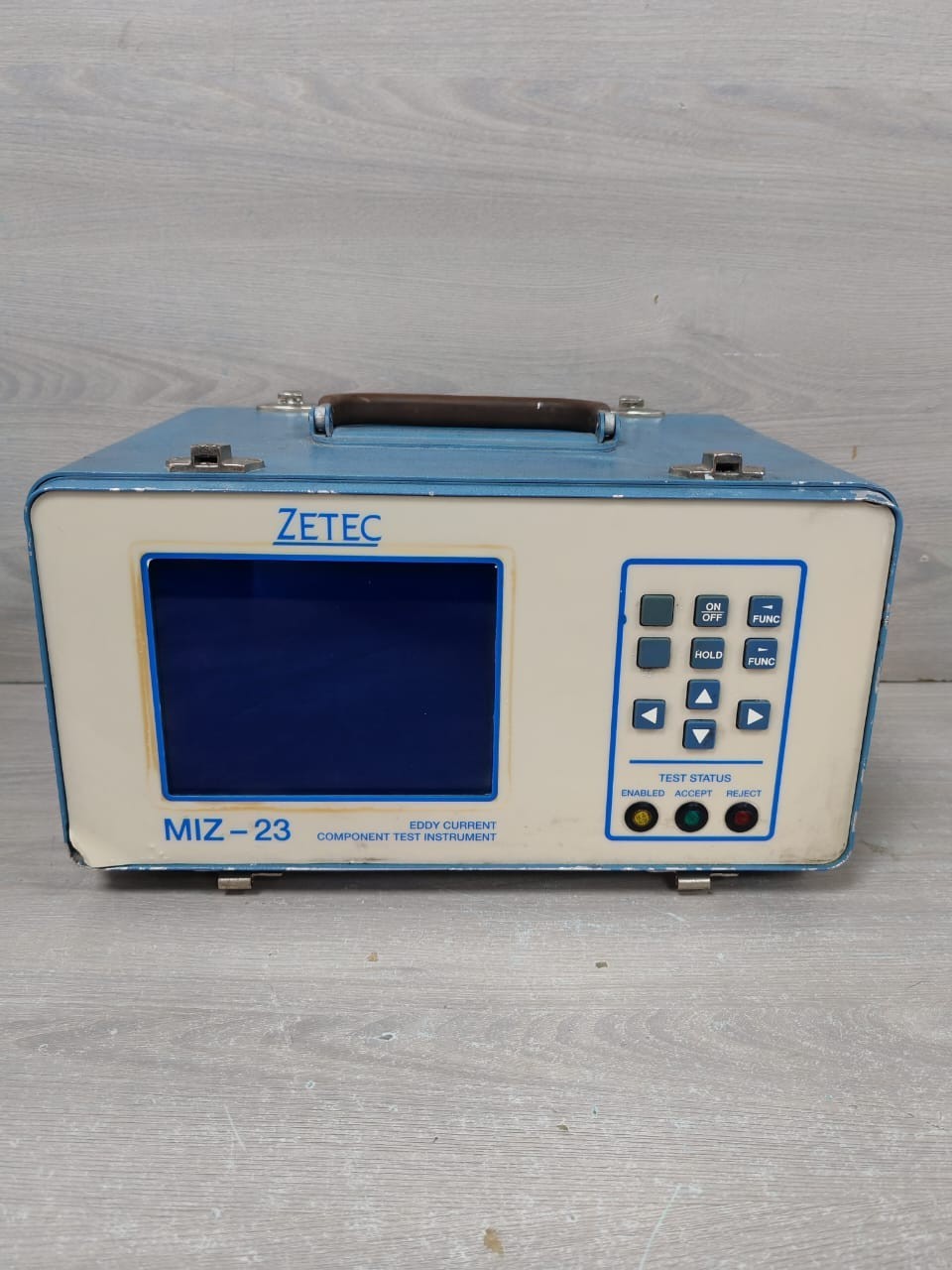 ZETEC MIZ-23 ZETEC MIZ-23 REV.1.57A EDDY CURRENT COMPONENT TEST INSTRUMENT 85-250V 9