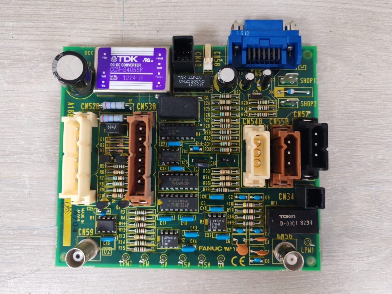 FANUC A16B-1600-036 4/03B / A320-1600-T364/02 PCB Card