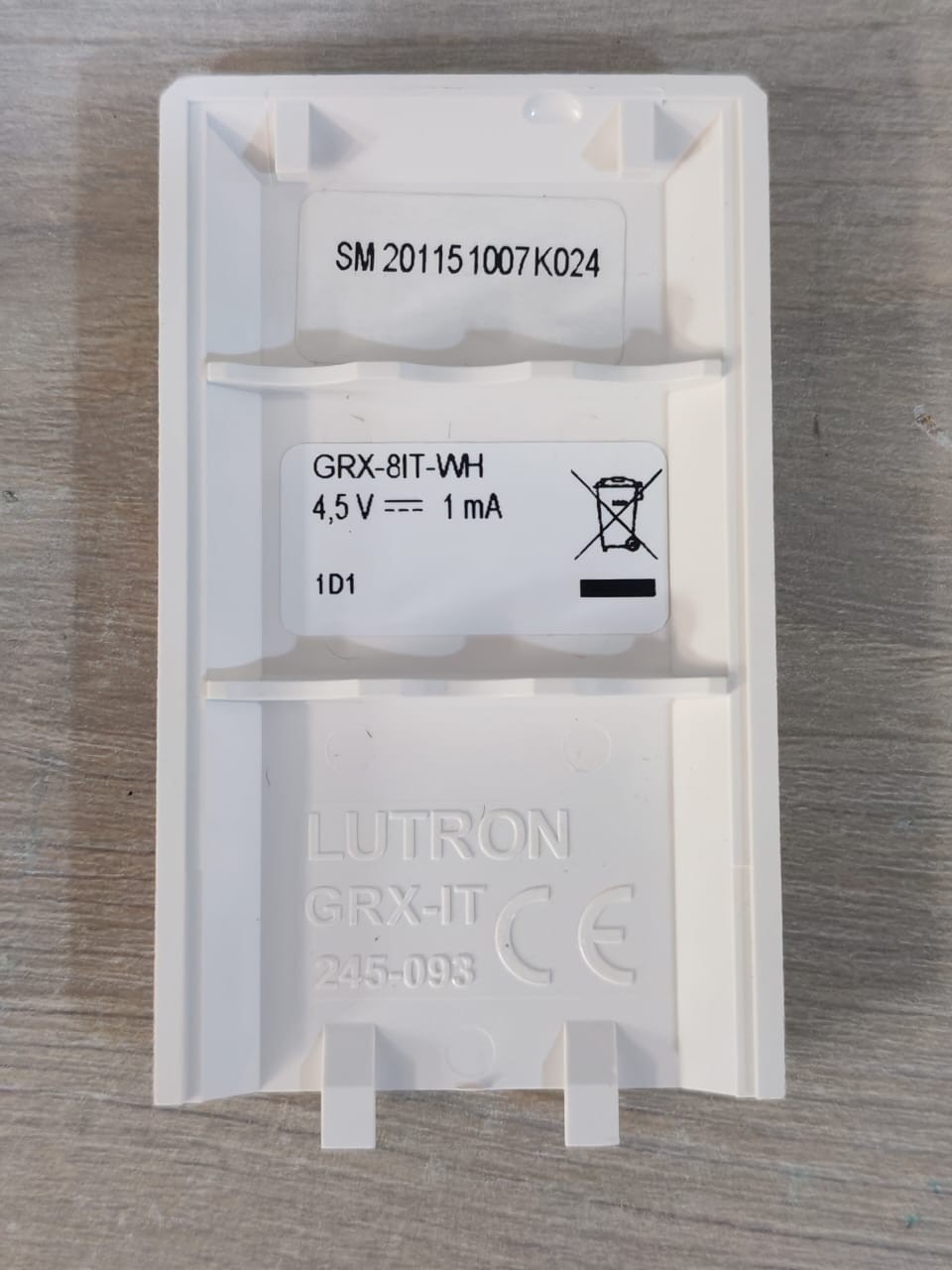 Lutron GRX-8IT-WH Lutron GRX-8IT-WH 8-Scene Wireless Remote Control 3