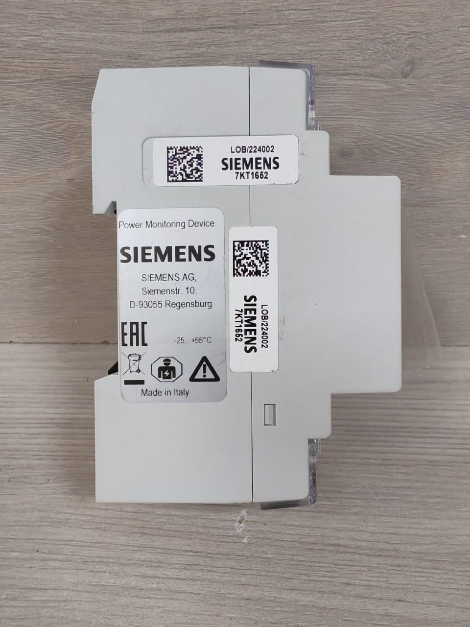 Siemens 7KT1652 SIEMENS 7KT1652 POWER MONITORING DEVICE 3